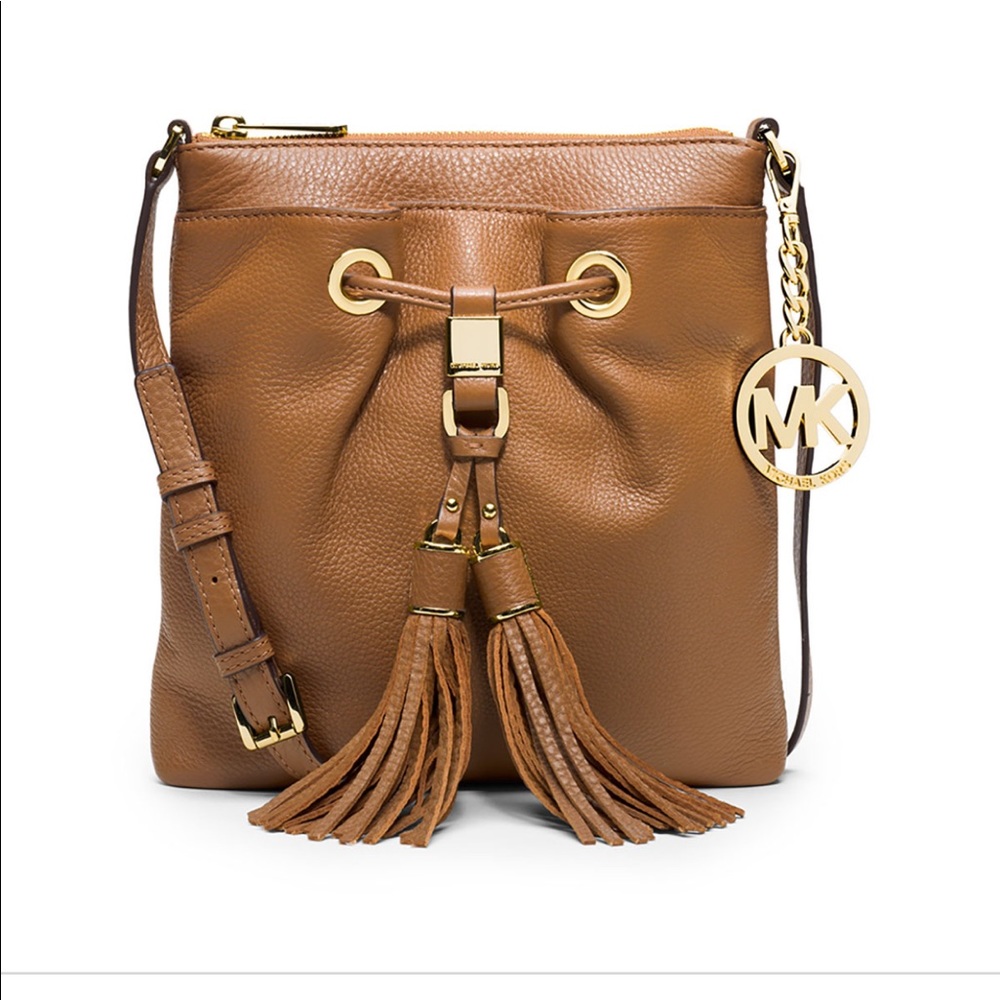 Tan Michael Kors crossbody